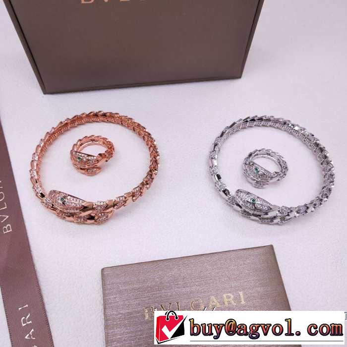 ブレスレット 2色可選 スタイルUPして着こなす ブルガリ BVLGARI 2019年春夏のトレンドアイテム