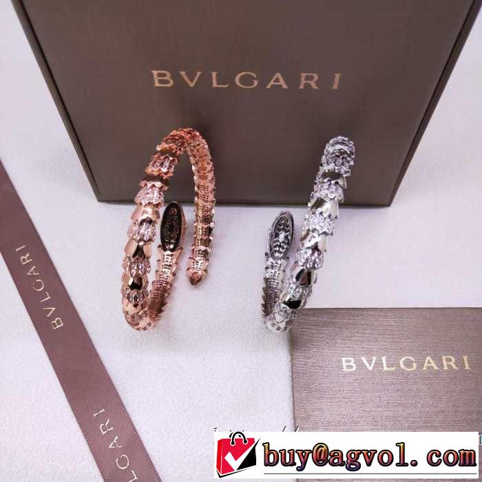 ブレスレット 2色可選 スタイルUPして着こなす ブルガリ BVLGARI 2019年春夏のトレンドアイテム