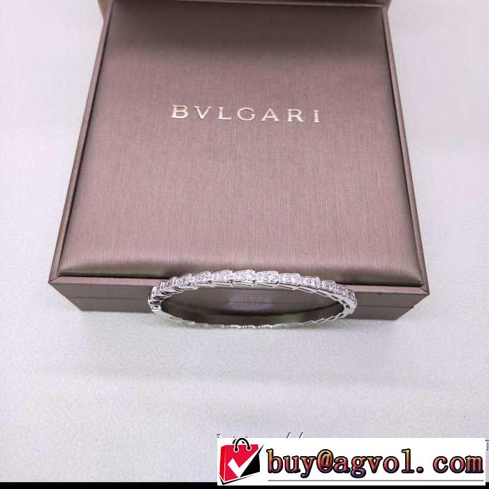 ぜひ今年のトレンドをチェック ブルガリちょっと大人の印象  BVLGARI 2019年春夏流行ファッションブレスレット 3色可選