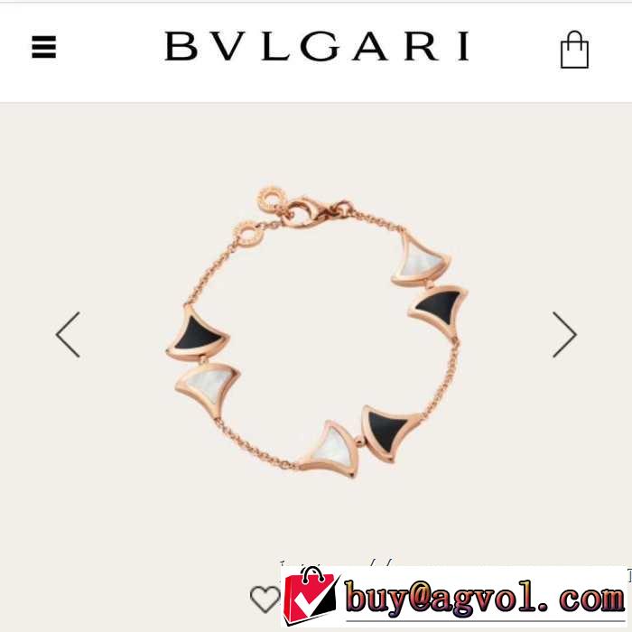 ブルガリ BVLGARI トレンド感があって涼しげ ブレスレット 2019年夏の一押しファッションアイテム 