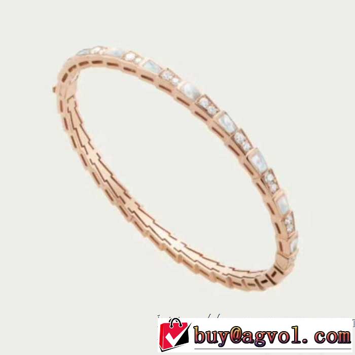 2019夏ファション新品  ブレスレット 大人っぽく見せ新作 ブルガリ BVLGARI 春夏のトレンドアイテム