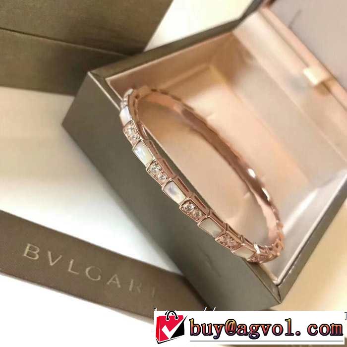 2019夏ファション新品  ブレスレット 大人っぽく見せ新作 ブルガリ BVLGARI 春夏のトレンドアイテム