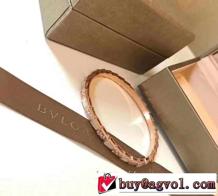 2019夏ファション新品  ブレスレット 大人っぽく見せ新作 ブルガリ BVLGARI 春夏のトレンドアイテム