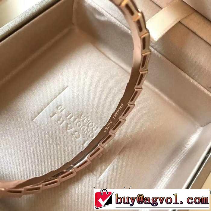 2019夏ファション新品  ブレスレット 大人っぽく見せ新作 ブルガリ BVLGARI 春夏のトレンドアイテム