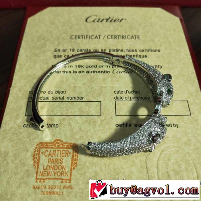 3色可選 派手にはなりすぎず カルティエ 2019SSのトレンド商品CARTIER ブレスレット素敵なスタイルで夏の定番