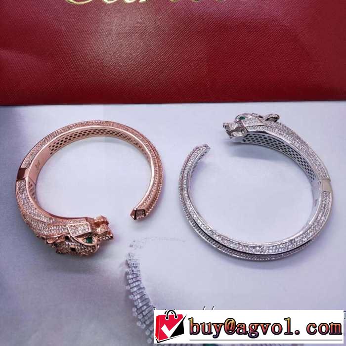 2019春夏も引き続き人気セール カルティエ CARTIER オシャレな印象に ブレスレット 2色可選 おしゃれ上級者に挑戦