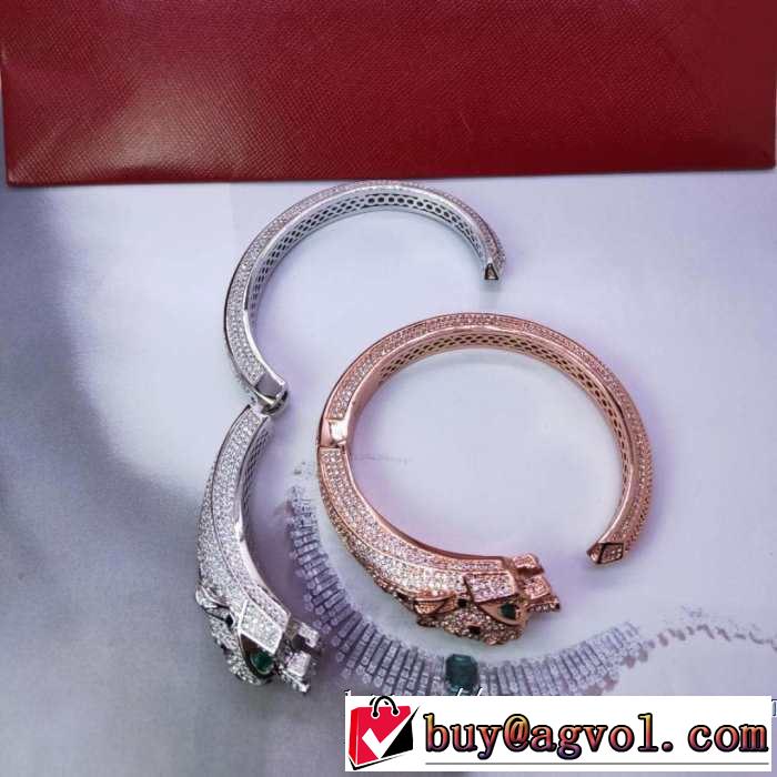 2019春夏も引き続き人気セール カルティエ CARTIER オシャレな印象に ブレスレット 2色可選 おしゃれ上級者に挑戦