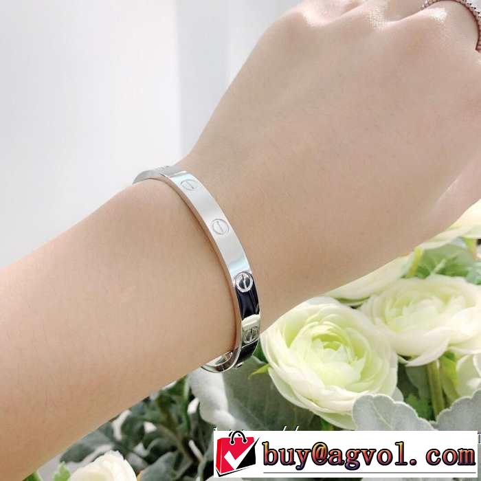 2色可選 カルティエ CARTIER 2019春夏人気トレンドアイテム オシャレ印象で人気の高い ブレスレット
