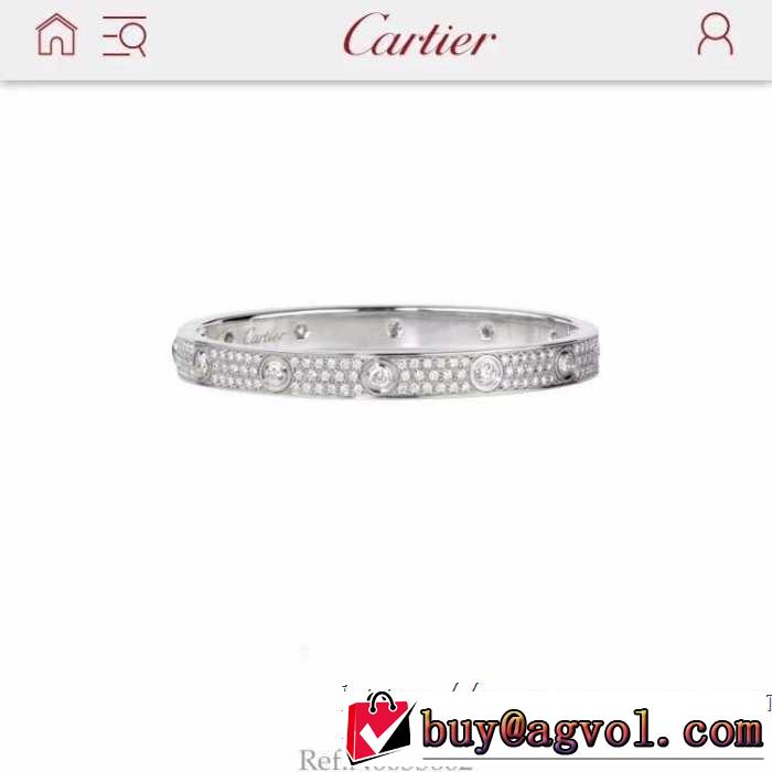春夏らしい華やか カルティエ 2019即旬な装いに CARTIER ブレスレット 2色可選 きちんと感が抜群 