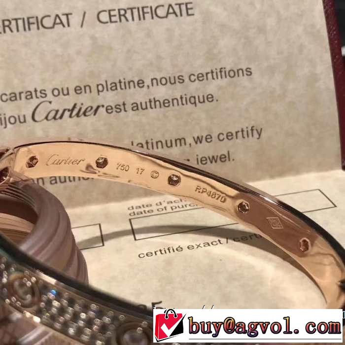 春夏らしい華やか カルティエ 2019即旬な装いに CARTIER ブレスレット 2色可選 きちんと感が抜群