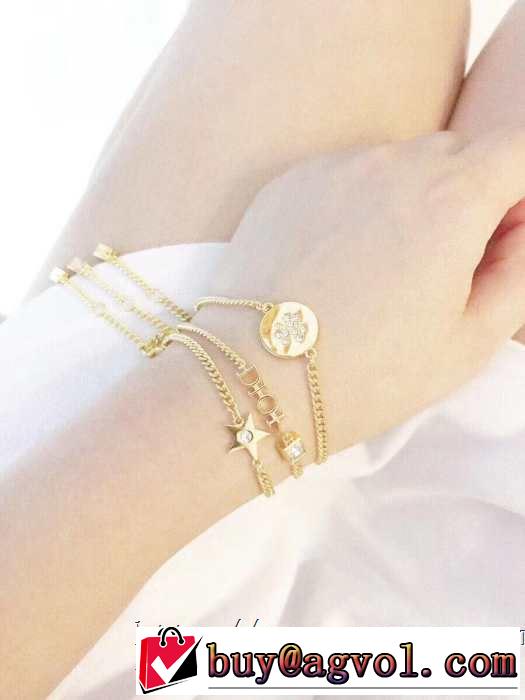 2019春夏も引き続き人気セール ディオール DIOR オシャレな印象に ブレスレット 夏らしい爽やかさ