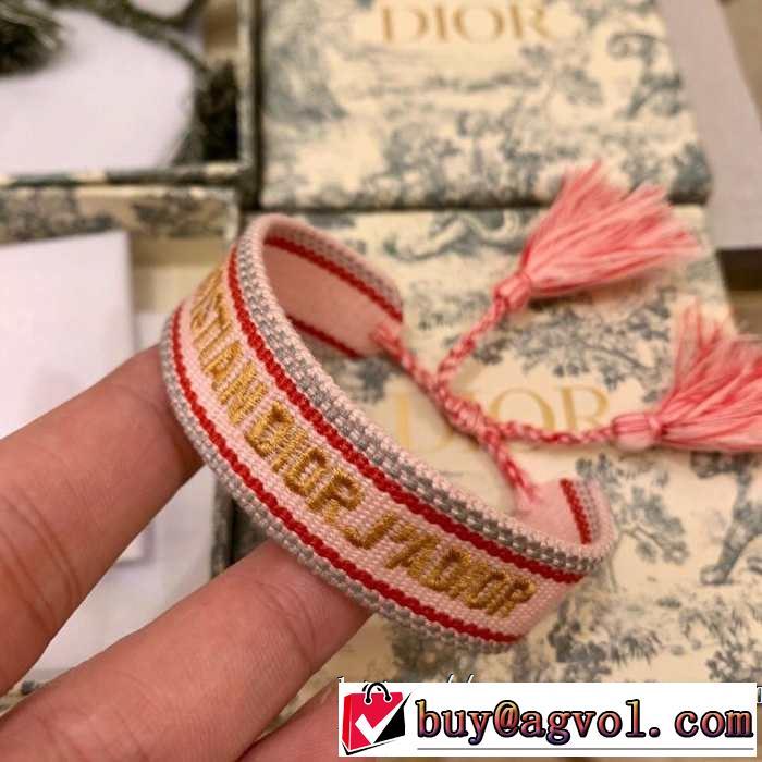 2019年最新ファッション ディオール DIOR ブレスレット 大人っぽく見せ新作 多色可選 夏の大人カジュアルスタイル