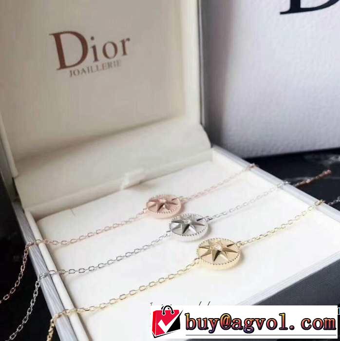 3色可選 最新のトレンドブランド人気的 ディオール DIOR 【2019春夏】最新コレクションブレスレット 今人気の秘訣