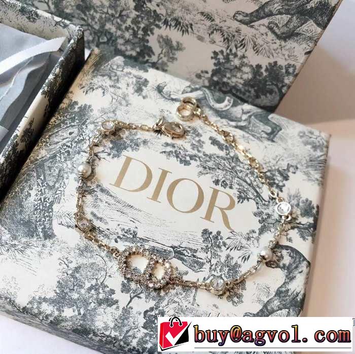 素敵なスタイルで夏の定番 ディオール DIOR 今年春夏ファション流行り ブレスレット 2019SSのトレンド商品