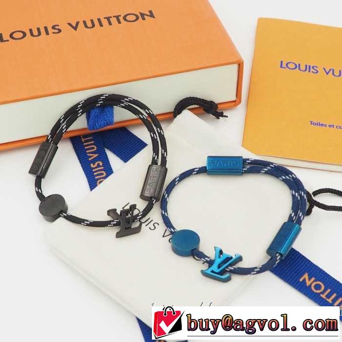 夏の大人カジュアルスタイル ルイ ヴィトン LOUIS VUITTON 2019年最新ファッション ブレスレット 多色可選 リッチな印象に