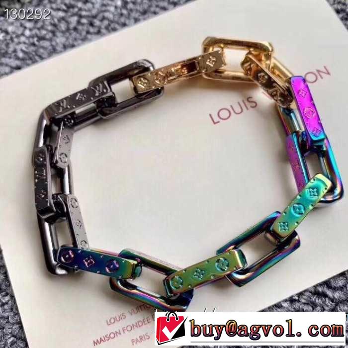2色可選 春夏のトレンドアイテム  ブレスレット 大人カジュアル夏ファッション2019 ルイ ヴィトン LOUIS VUITTON 