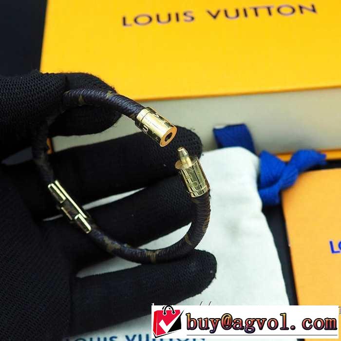 気持ちいい真夏日にぴったり ルイ ヴィトン  4色可選 LOUIS VUITTON おしゃれな夏ファッション2019 ブレスレット