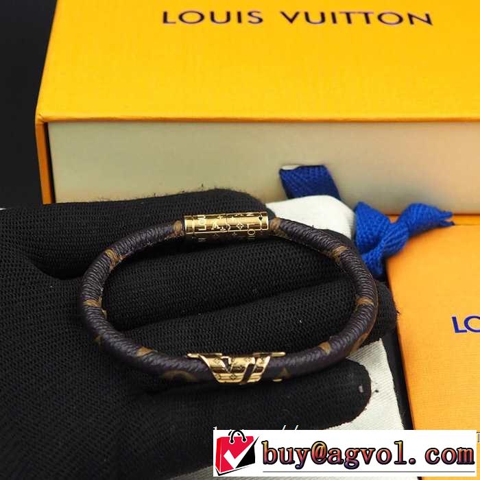 気持ちいい真夏日にぴったり ルイ ヴィトン  4色可選 LOUIS VUITTON おしゃれな夏ファッション2019 ブレスレット