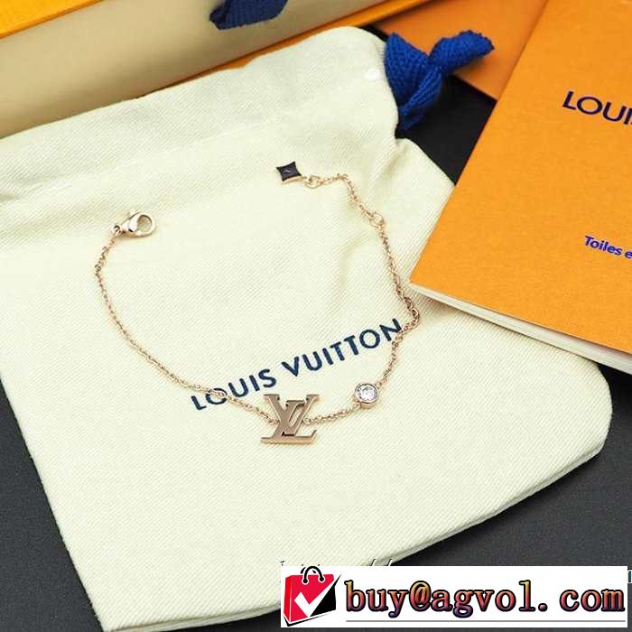 2色可選 オシャレな印象に ルイ ヴィトン LOUIS VUITTON  2019春夏も引き続き人気セール ブレスレット