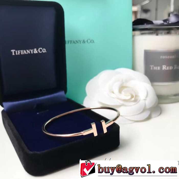 3色可選春夏のトレンドアイテム ティファニー Tiffany&Co  2019春夏の大注目トレンドブレスレット 夏らしい品格が漂う