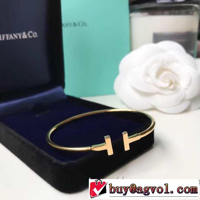 3色可選春夏のトレンドアイテム ティファニー Tiffany&Co  2019春夏の大注目トレンドブレスレット 夏らしい品格が漂う