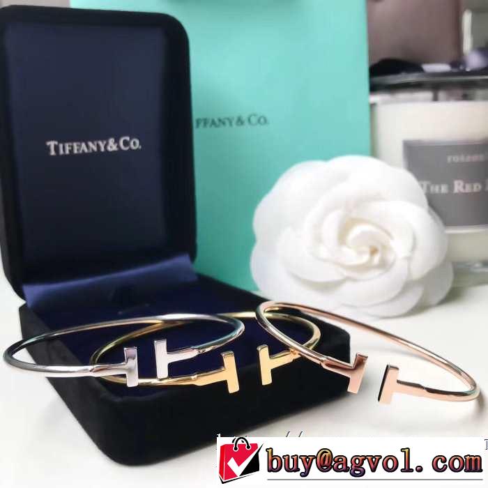 3色可選春夏のトレンドアイテム ティファニー Tiffany&Co  2019春夏の大注目トレンドブレスレット 夏らしい品格が漂う