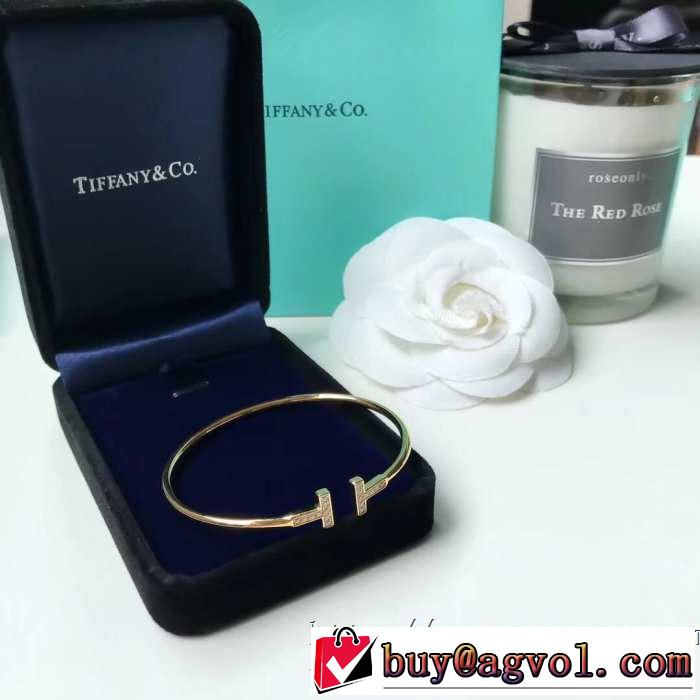 ブレスレット キレイめ感が強い ティファニー 春夏の流行り2019新品 Tiffany&Co 3色可選 甘過ぎず大人な印象に