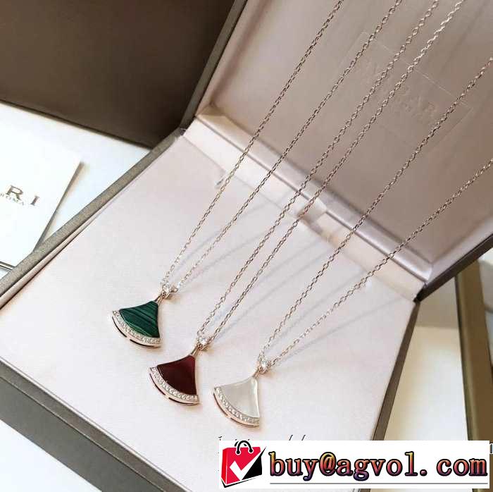 2019春夏も引き続きトレンド 今年の夏は着こなし ブルガリ BVLGARI ネックレス 3色可選