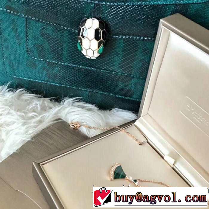 今っぽく新作アイテム ブルガリ BVLGARI ネックレス 2色可選 2019春夏の大注目トレンド
