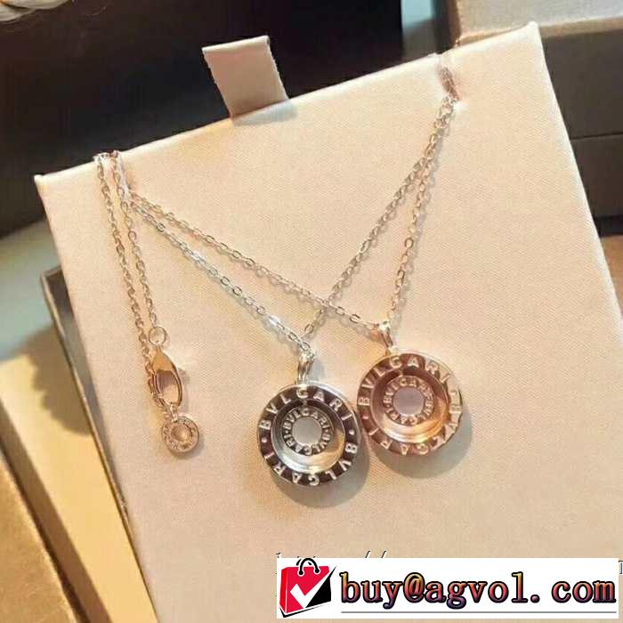 ブランドの話題の新作も！ ブルガリ BVLGARI ネックレス 2色可選 2019春夏は人気定番*