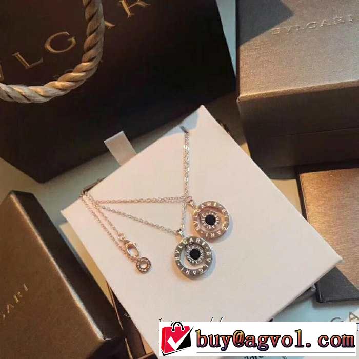 ブランドの話題の新作も！ ブルガリ BVLGARI ネックレス 2色可選 2019春夏は人気定番
