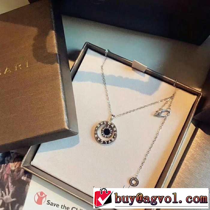 ブランドの話題の新作も！ ブルガリ BVLGARI ネックレス 2色可選 2019春夏は人気定番