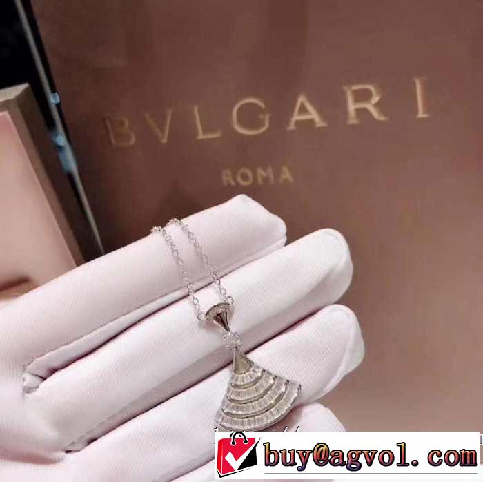 2019年春夏シーズンの人気 特に夏は人気アイテム ブルガリ BVLGARI ネックレス 2色可選