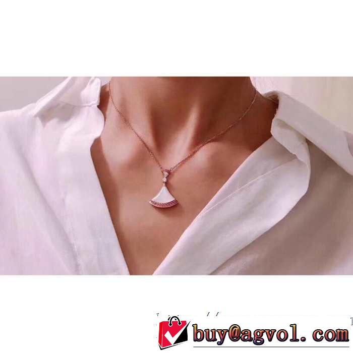 ブルガリ BVLGARI ネックレス 3色可選 2019夏ファション新品 シンプルファッションでOK！
