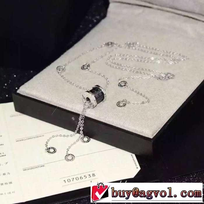 【2019春夏】最新コレクション 夏大人気のアイテム ブルガリ BVLGARI ネックレス 2色可選