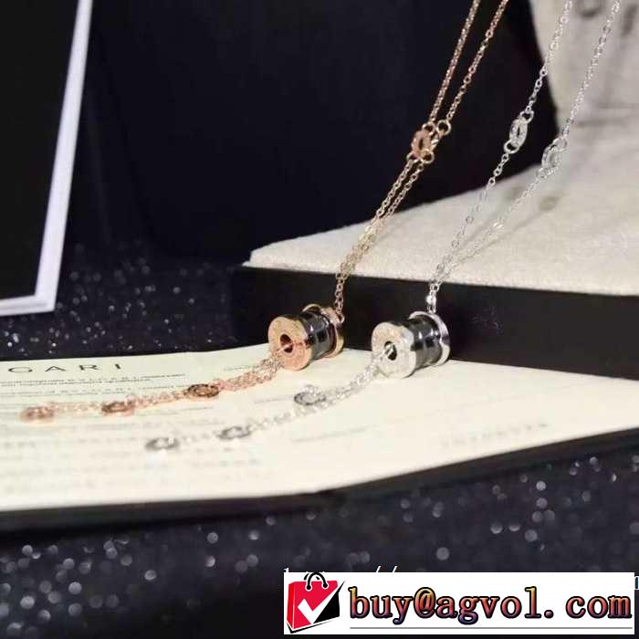 【2019春夏】最新コレクション 夏大人気のアイテム ブルガリ BVLGARI ネックレス 2色可選