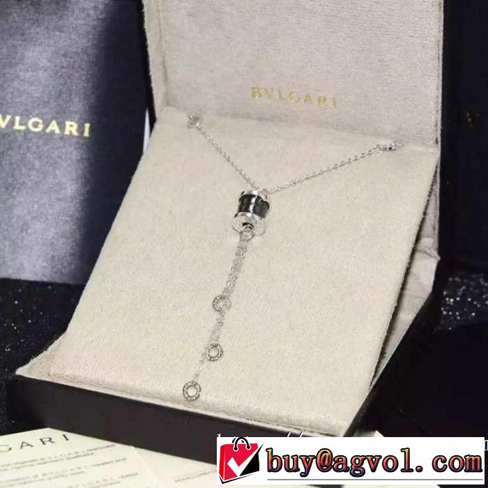 【2019春夏】最新コレクション 夏大人気のアイテム ブルガリ BVLGARI ネックレス 2色可選