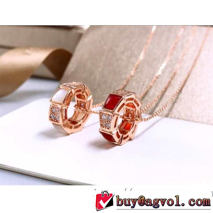 2019春夏人気トレンドアイテム ブルガリ BVLGARI ネックレス 3色可選 海外セレブは大人気