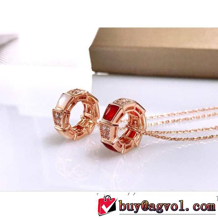 2019春夏人気トレンドアイテム ブルガリ BVLGARI ネックレス 3色可選 海外セレブは大人気