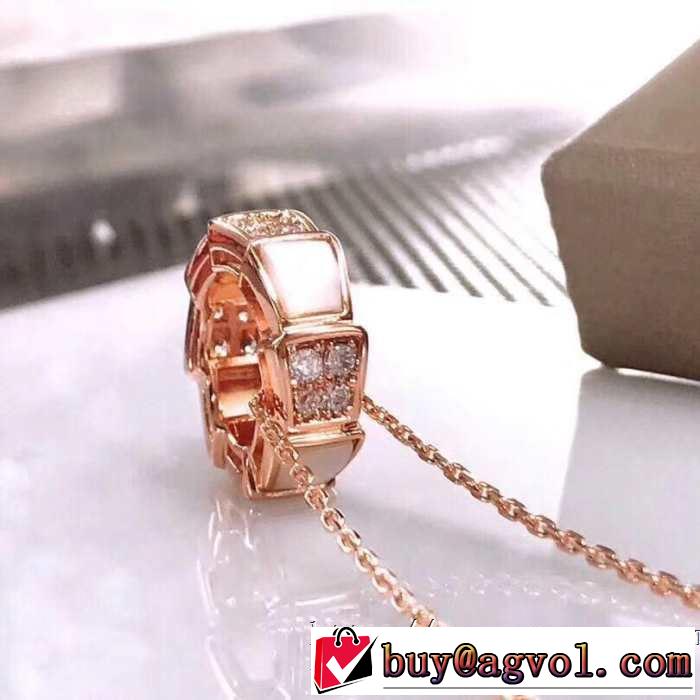 2019春夏人気トレンドアイテム ブルガリ BVLGARI ネックレス 3色可選 海外セレブは大人気