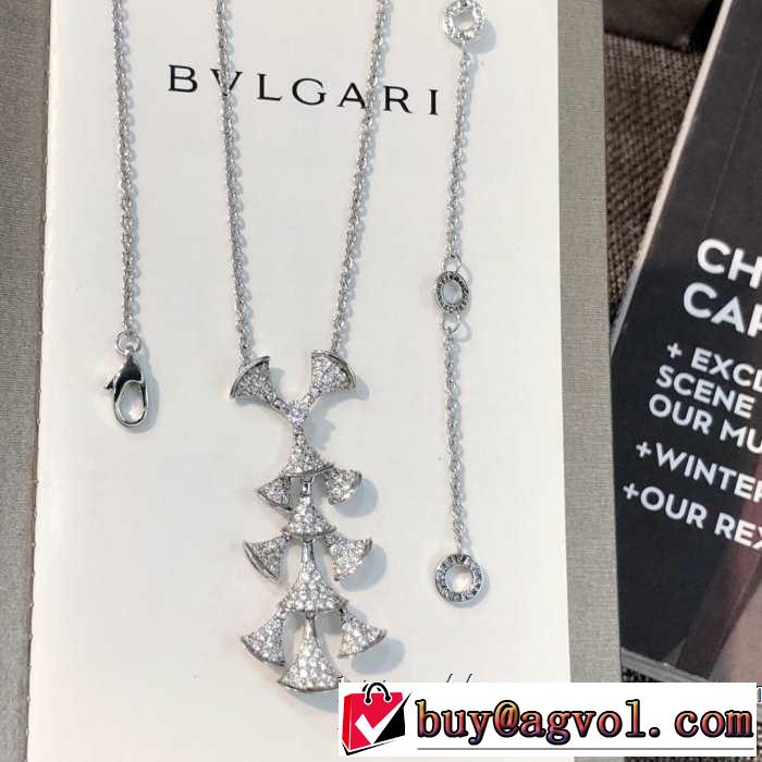 人気夏ファションおすすめ 2019SSのトレンド商品 ブルガリ BVLGARI ネックレス  2色可選