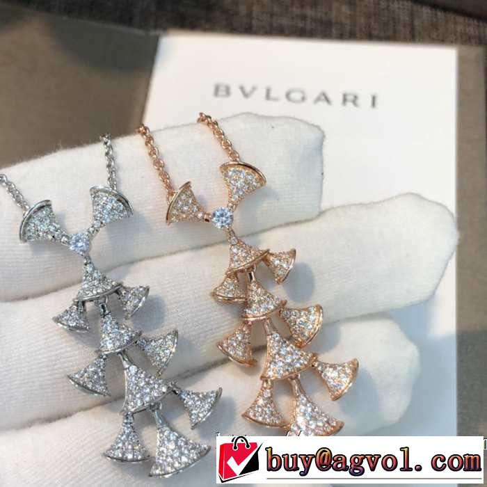 人気夏ファションおすすめ 2019SSのトレンド商品 ブルガリ BVLGARI ネックレス  2色可選