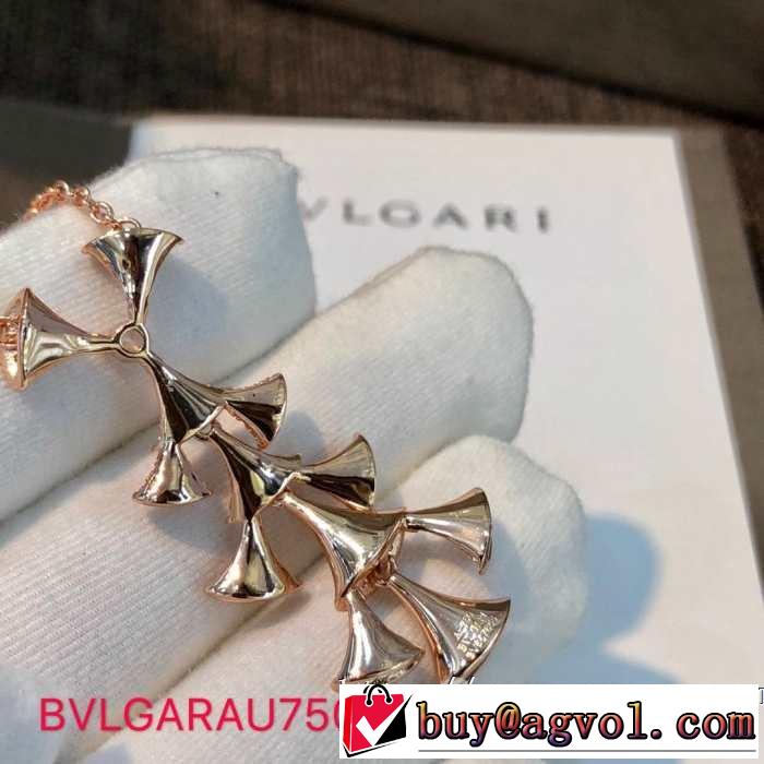 人気夏ファションおすすめ 2019SSのトレンド商品 ブルガリ BVLGARI ネックレス  2色可選