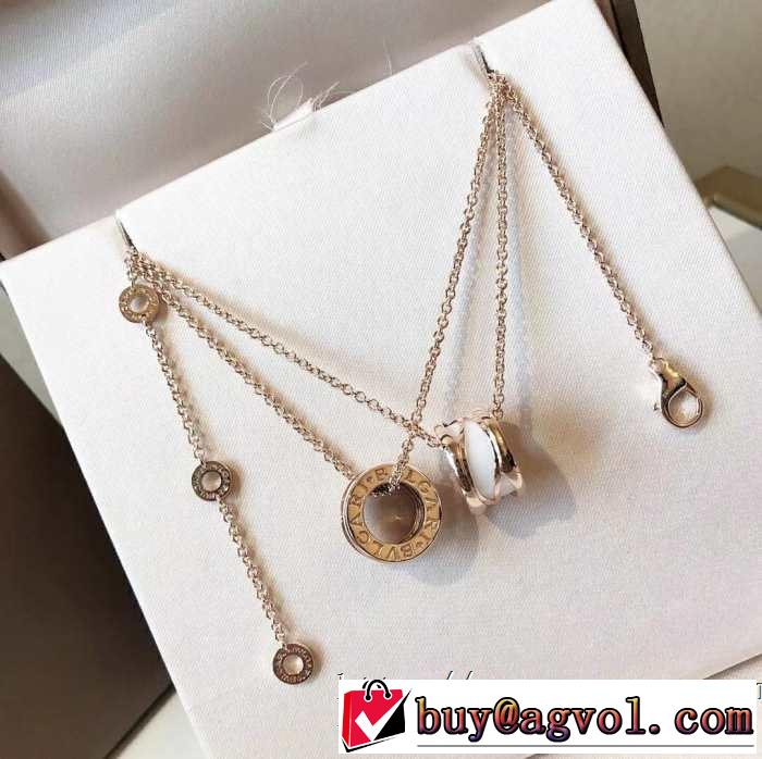 ブルガリ BVLGARI ネックレス  2色可選 2019年の春夏に着たい る春夏おすすめの人気商品