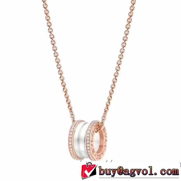 2019年最新ファッション 毎年トレンドアイテムが出る ブルガリ BVLGARI ネックレス  2色可選