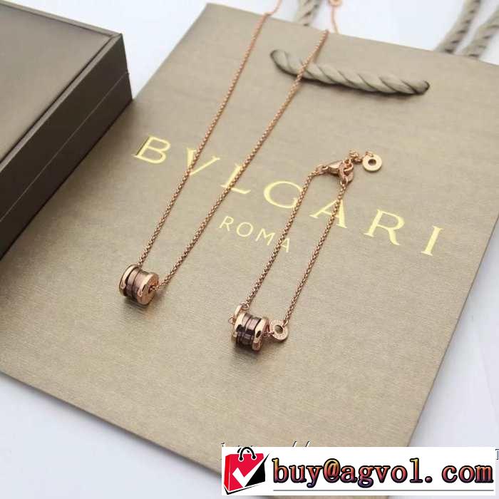 2019年春夏流行ファッション 大人の可愛さを引き立て ブルガリ BVLGARI ネックレス