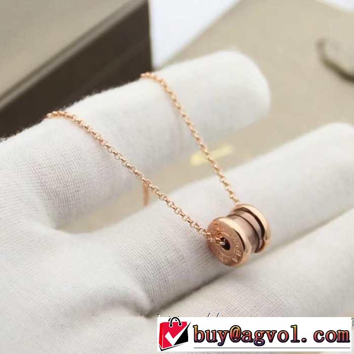 2019年春夏流行ファッション 大人の可愛さを引き立て ブルガリ BVLGARI ネックレス