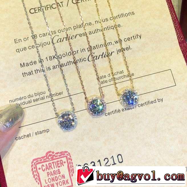 3色可選 ネックレス 2019春夏トレンドアイテム おしゃれデザインも大人気 カルティエ CARTIER