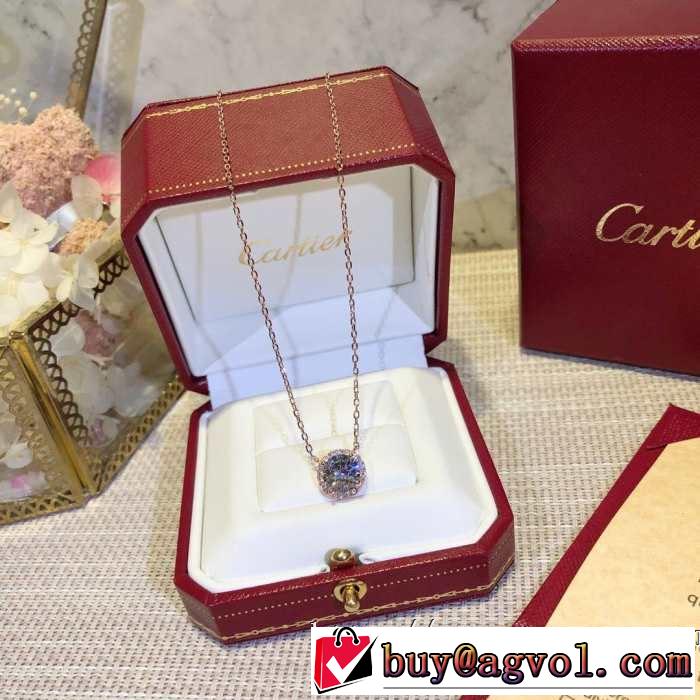 3色可選 ネックレス 2019春夏トレンドアイテム おしゃれデザインも大人気 カルティエ CARTIER