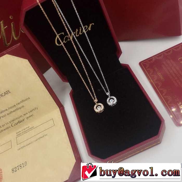 カルティエ CARTIER ネックレス 2色可選 2019SSのトレンド商品 今シーズン注目のデザイン